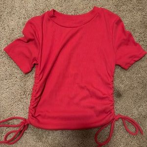 Hot pink Zara tshirt